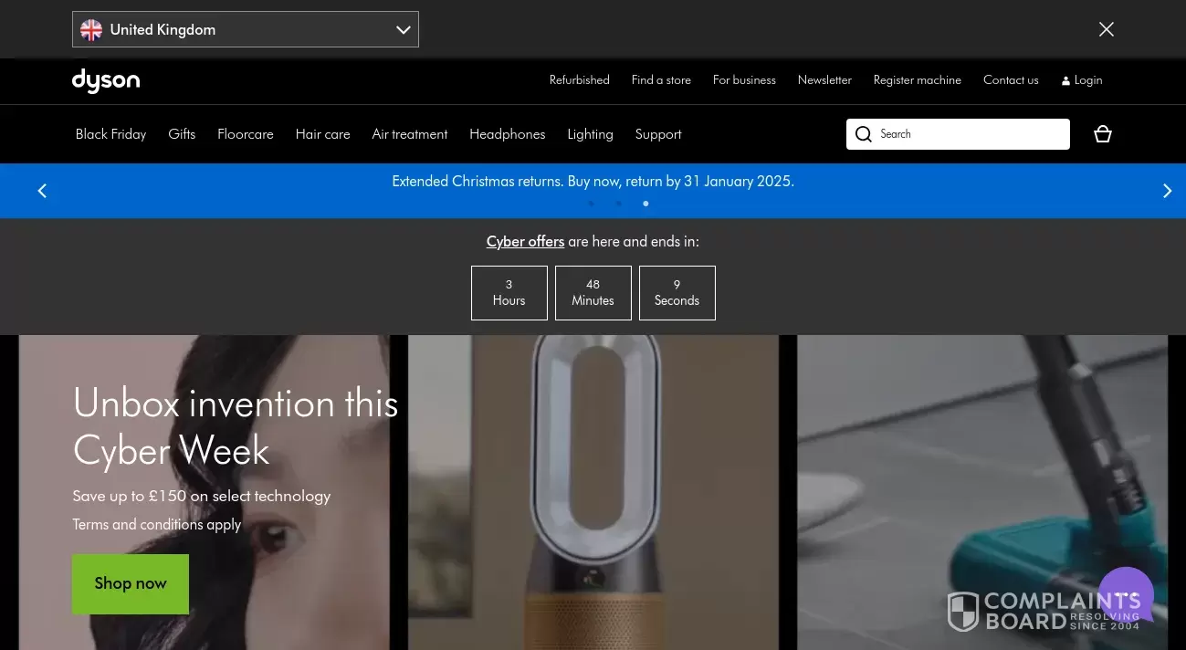 Dyson Customer Service Phone, Email, Address, Contacts ComplaintsBoard