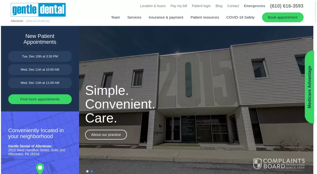 Gentle Dental Reviews, Complaints, Customer Claims ComplaintsBoard