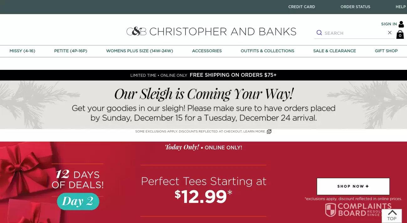 Christopher & Banks Reviews 2024 All You Need to Know ComplaintsBoard