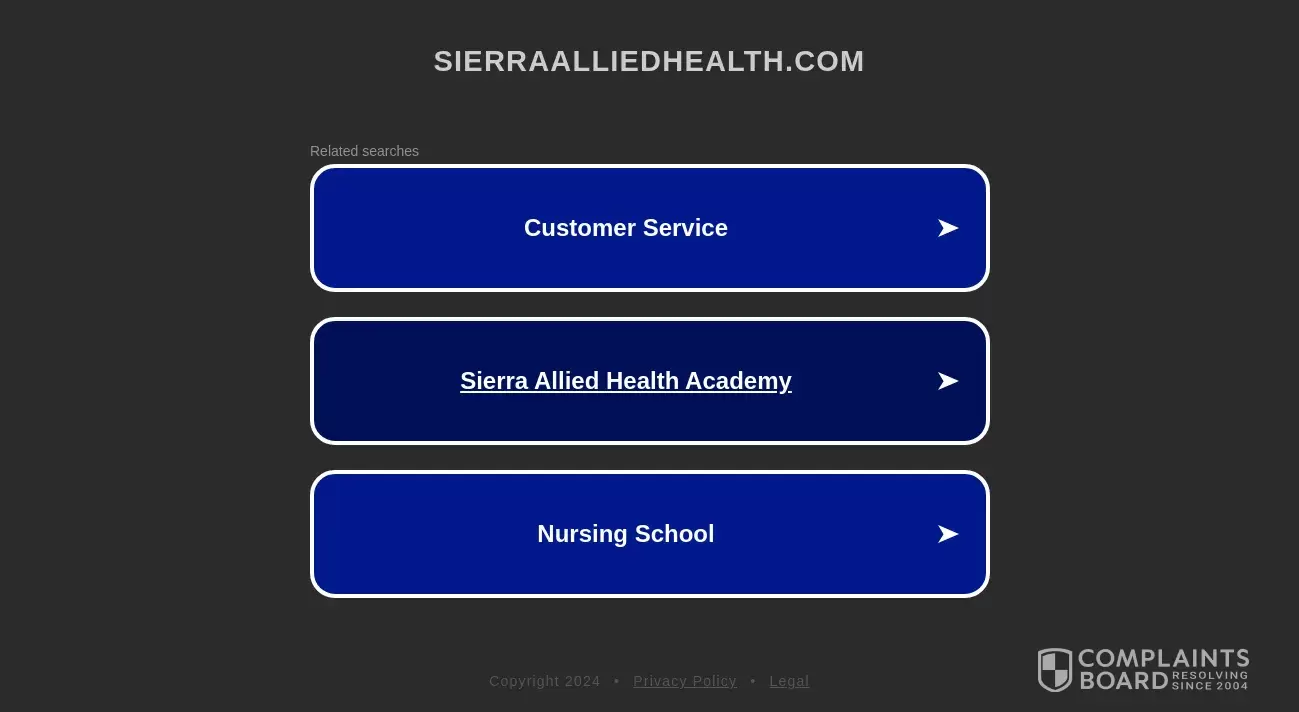 Sierra Allied Health Academy Reviews 2024 All You Need to Know