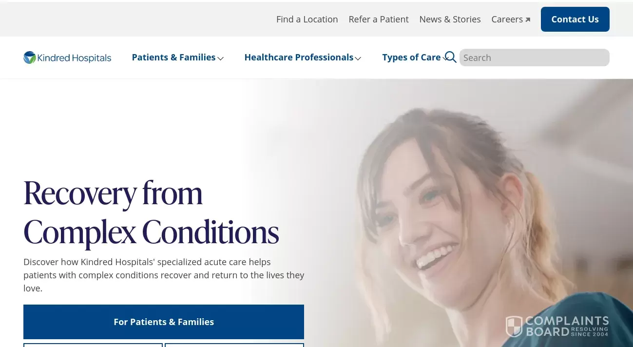 Kindred Healthcare Customer Service Phone, Email, Address, Contacts