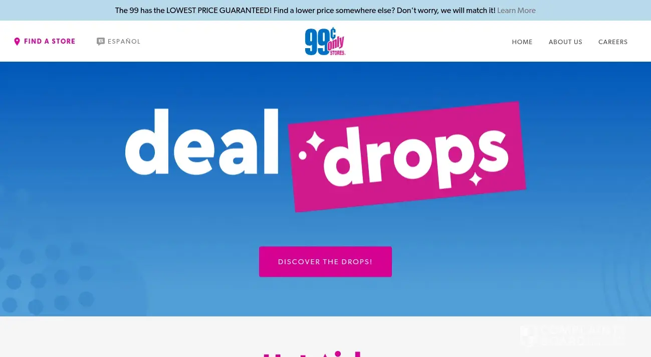 99 Cents Only Stores Customer Service Phone Email Address Contacts