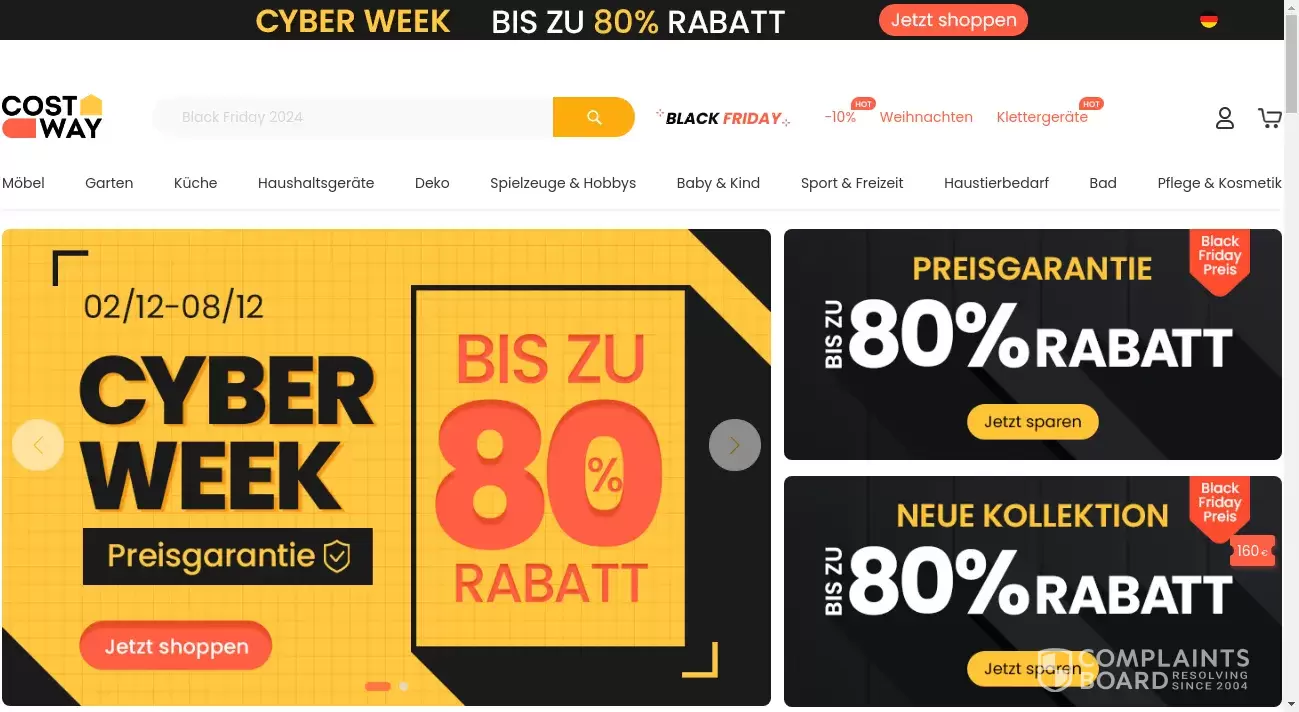 Costway Customer Service Phone, Email, Address, Contacts ComplaintsBoard