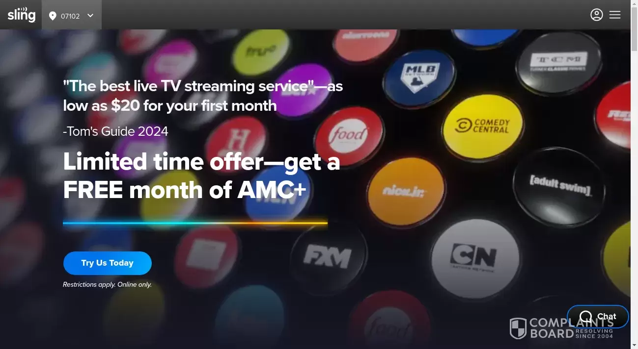 Sling TV Reviews 2024 All You Need to Know ComplaintsBoard