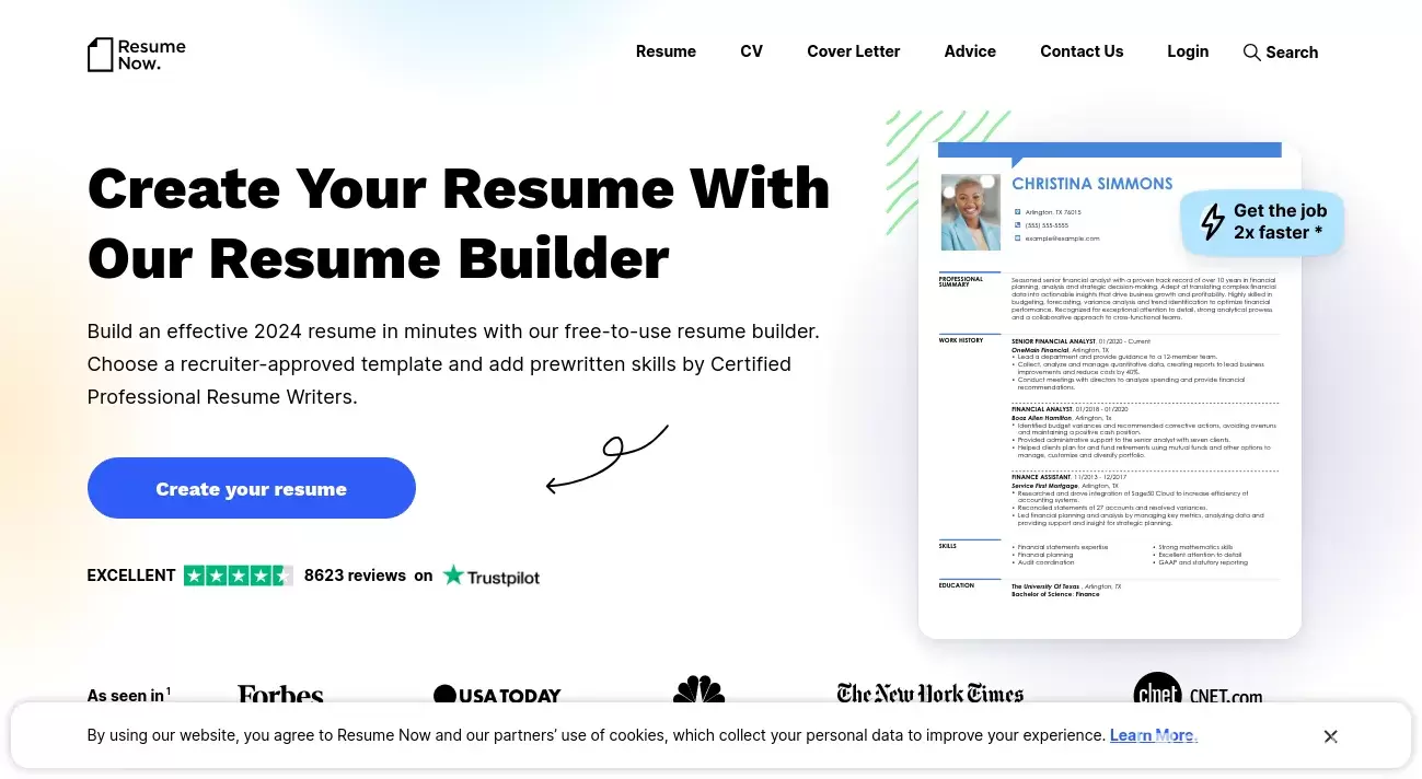resume now.com