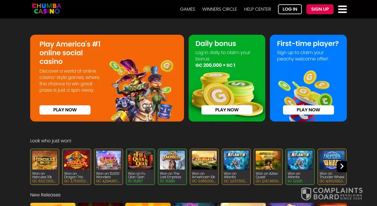 Chumba Casino / VGW Holdings Customer Service Phone, Email, Address