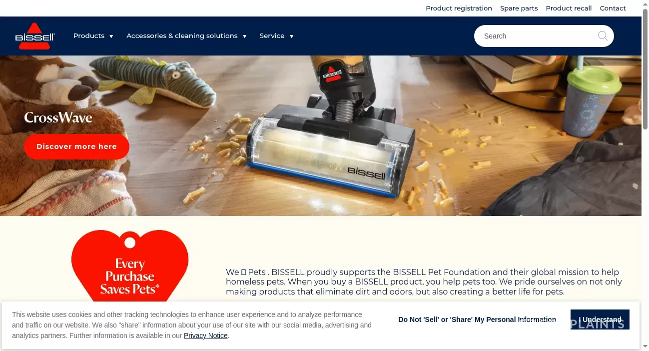 Bissell Homecare Customer Service Phone, Email, Address, Contacts