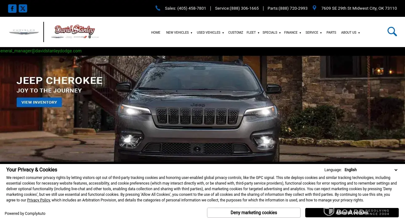David Stanley Dodge Reviews 2024 All You Need to Know ComplaintsBoard