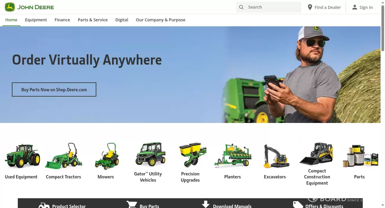 John Deere Review Hutson John Deere Alpena Michigan/Pull behind lawn