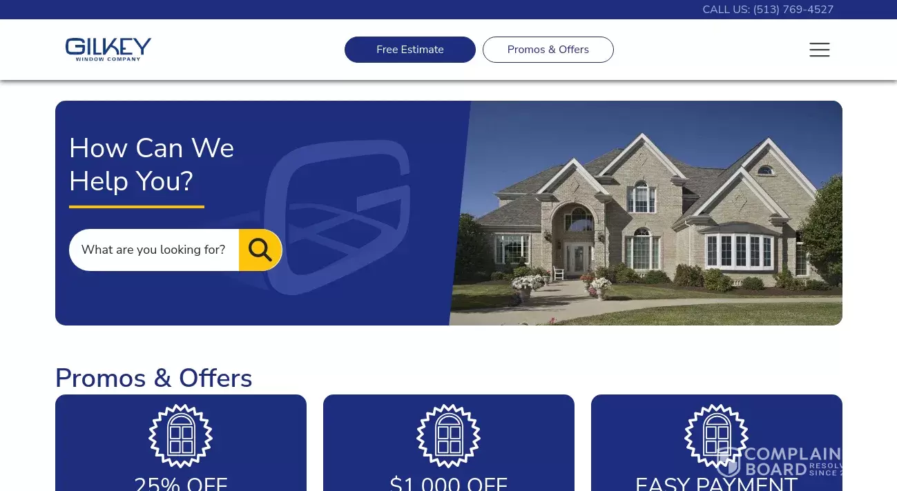 Gilkey Window Company Reviews 2024 All You Need to Know ComplaintsBoard