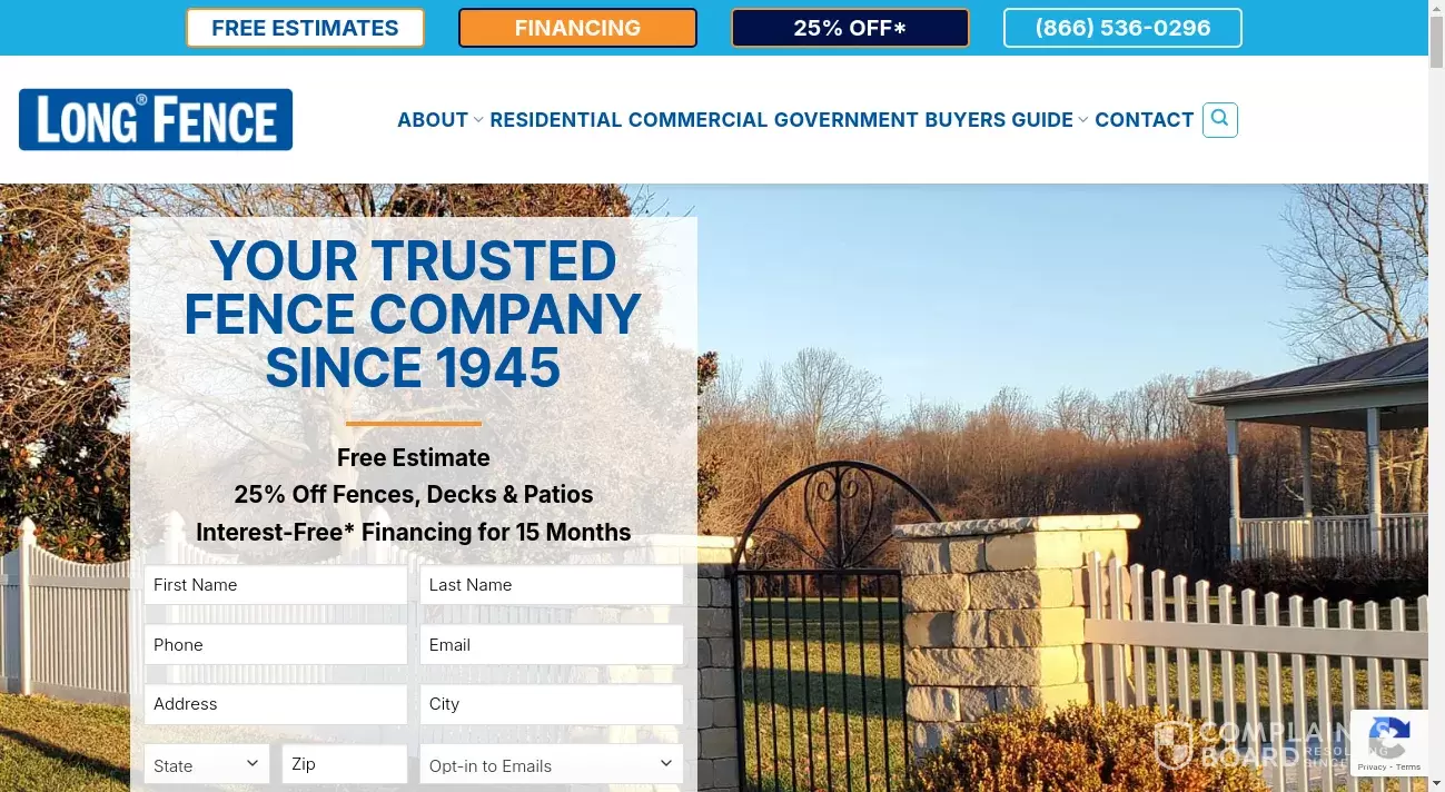 Long Fence Reviews 2024 All You Need to Know ComplaintsBoard