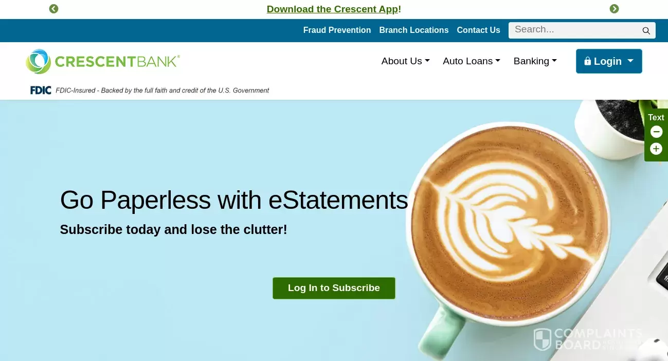 Crescent Bank & Trust Review Repossession
