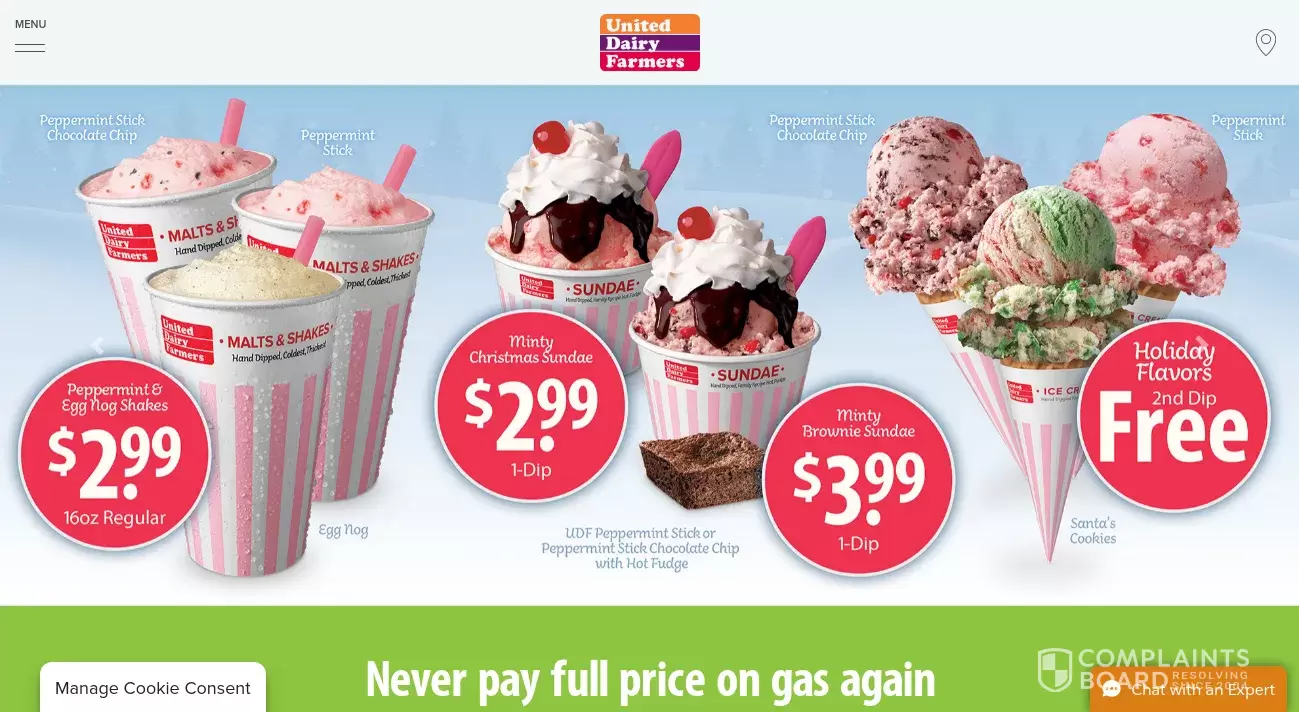 United Dairy Farmers Customer Service Phone, Email, Address, Contacts