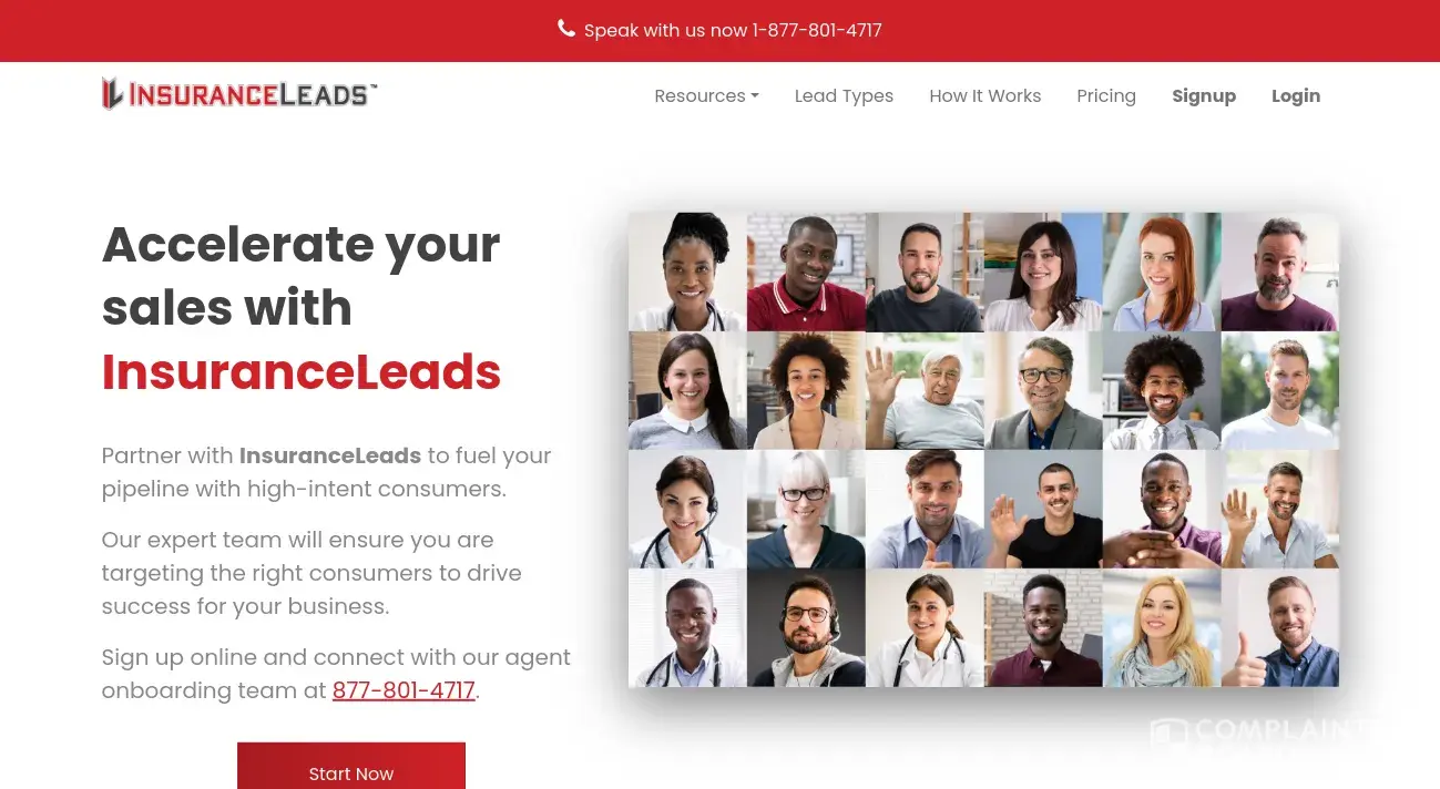 Insurance Leads / All Web Leads Phone, Email, Address, Customer Service  Contacts | ComplaintsBoard