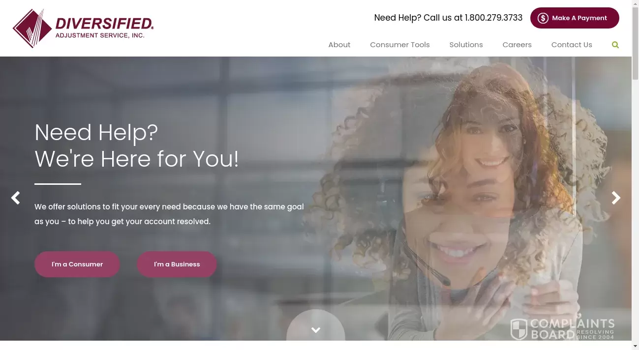Diversified Adjustment Service Reviews 2024 All You Need to Know ComplaintsBoard