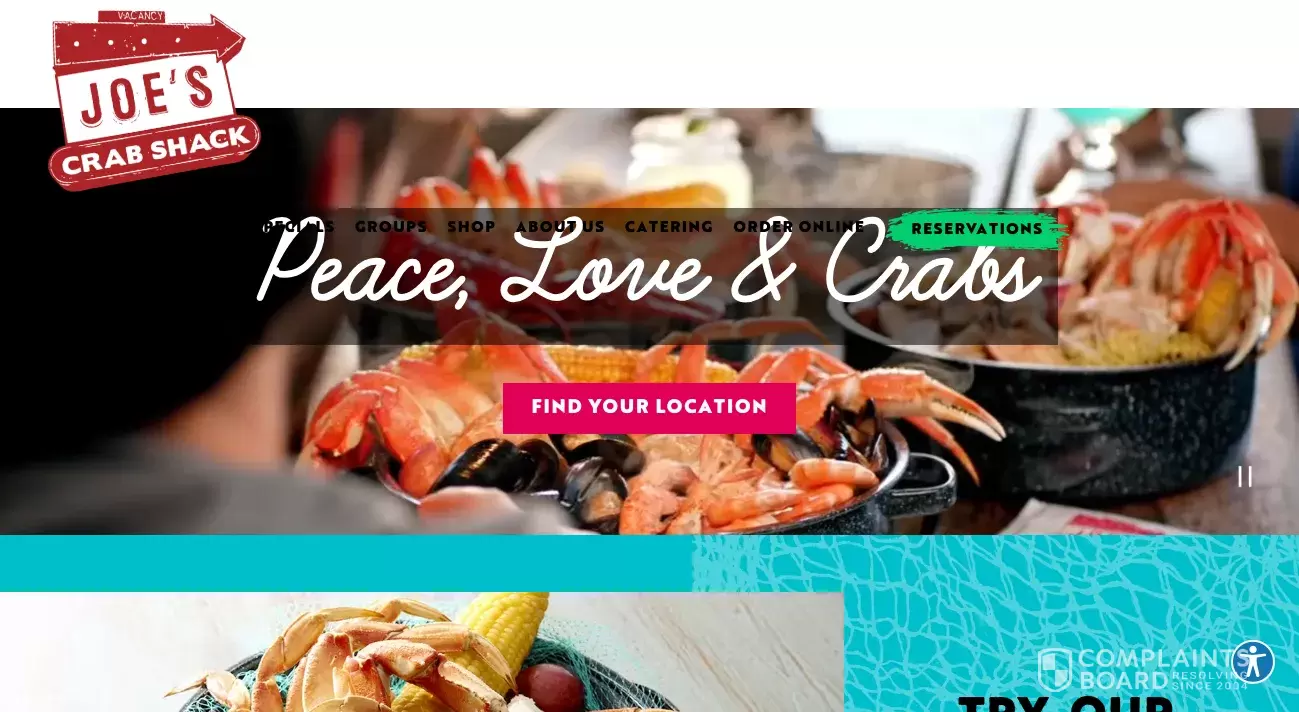 Joe's Crab Shack Review Poor customer service and not honoring what