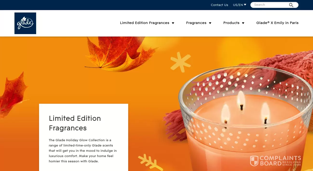 Glade Reviews, Complaints, Customer Claims ComplaintsBoard