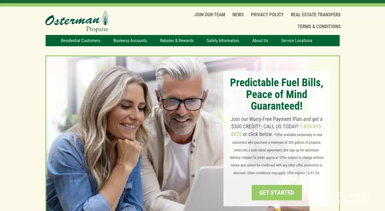 Osterman Propane Reviews, Complaints, Customer Claims ComplaintsBoard