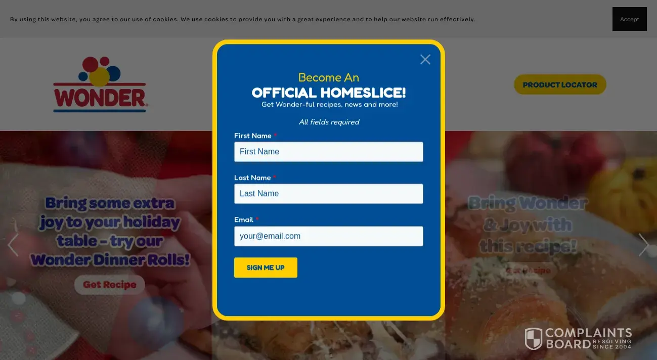 Wonder Bread Customer Service Phone Email Address Contacts