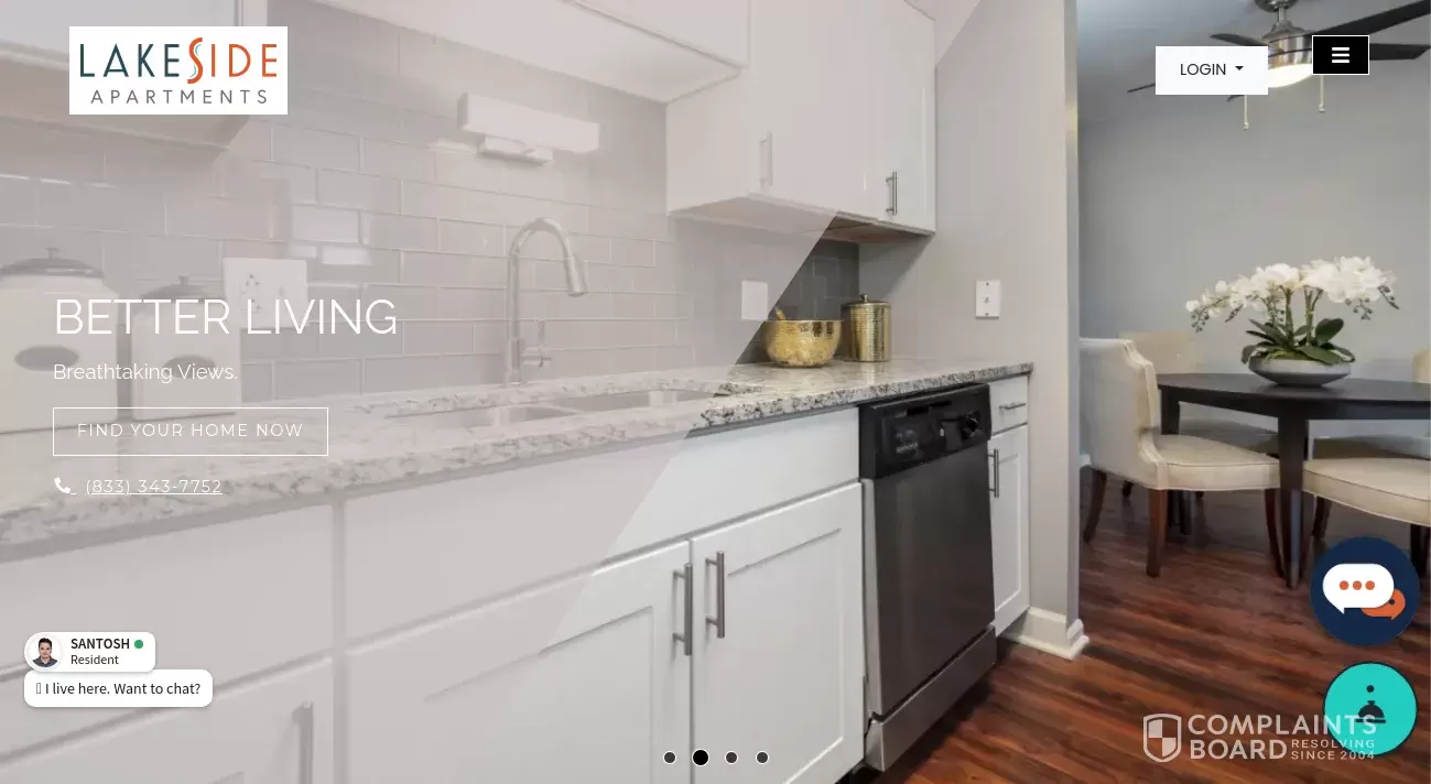 Lakeside Apartments Review Hallways lots of cockroaches and maggots in