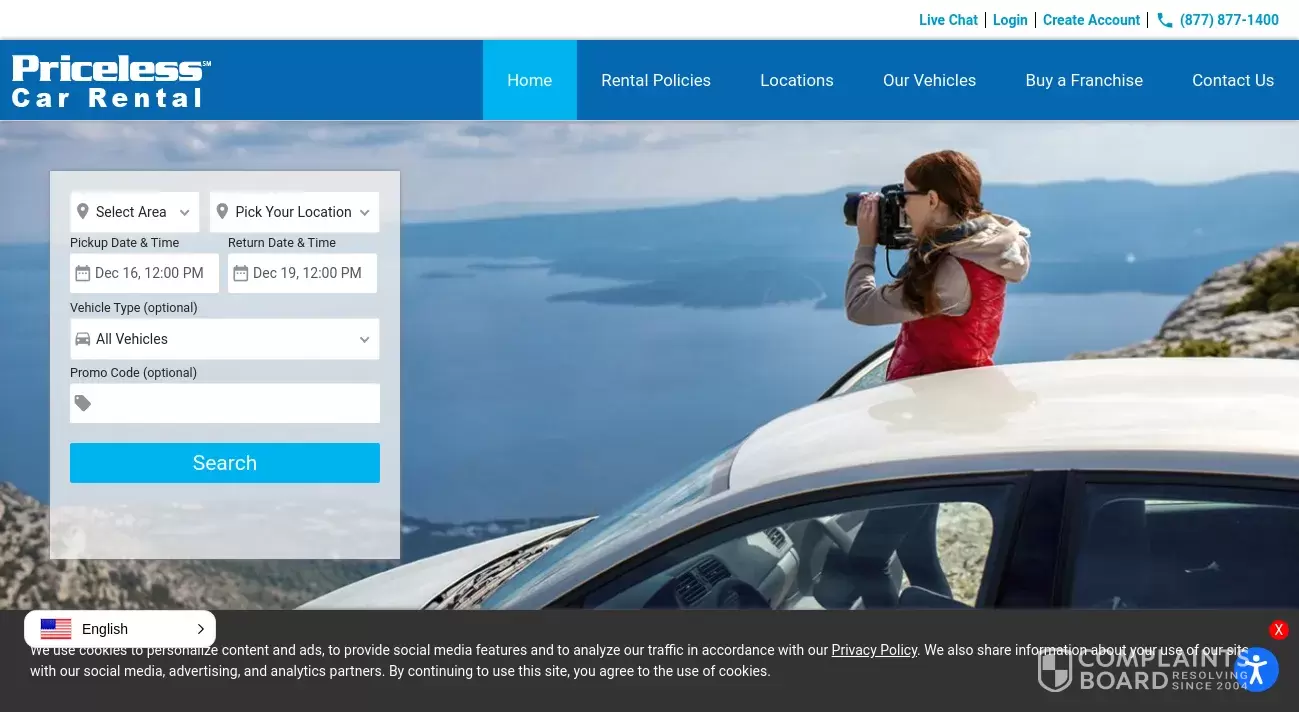 Priceless Car Rental Reviews 2024 All You Need To Know ComplaintsBoard