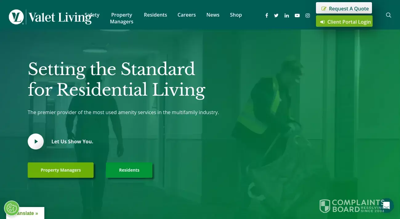 Valet Living Legit Customer Reviews ComplaintsBoard