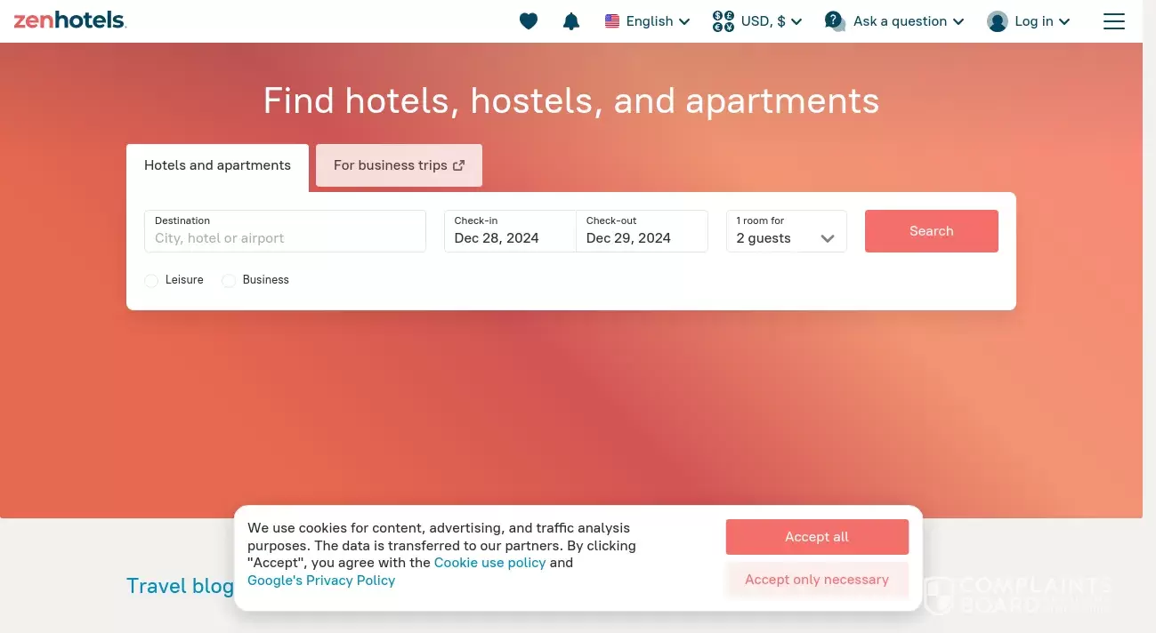 Zenhotels Reviews 2024 All You Need to Know ComplaintsBoard
