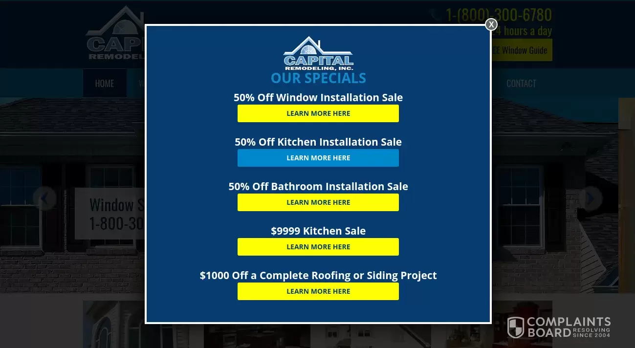 Capital Remodeling Reviews 2024 All You Need to Know ComplaintsBoard