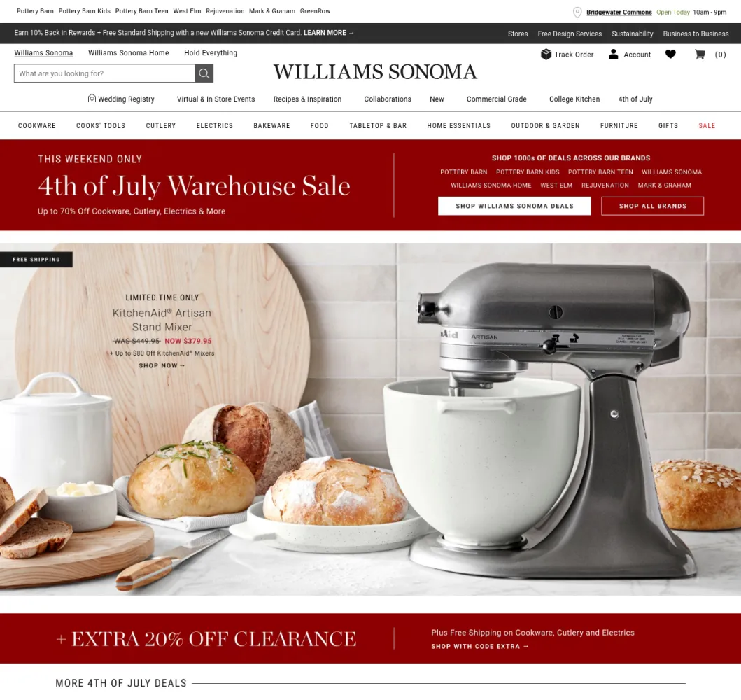 WilliamsSonoma Phone, Email, Address, Customer Service Contacts