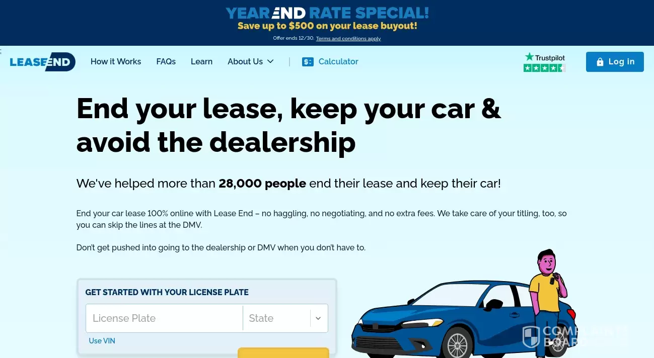 Lease End Reviews 2024 All You Need to Know ComplaintsBoard