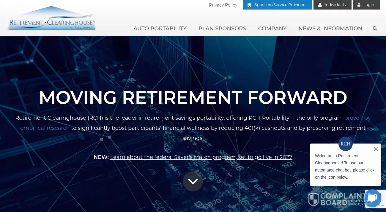 Retirement Clearinghouse Reviews 2024 All You Need to Know ComplaintsBoard