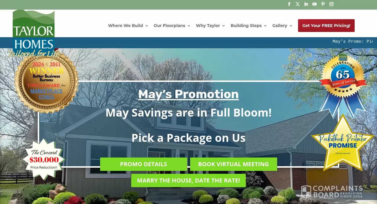 Taylor Homes Review Poor building practices, structural issues