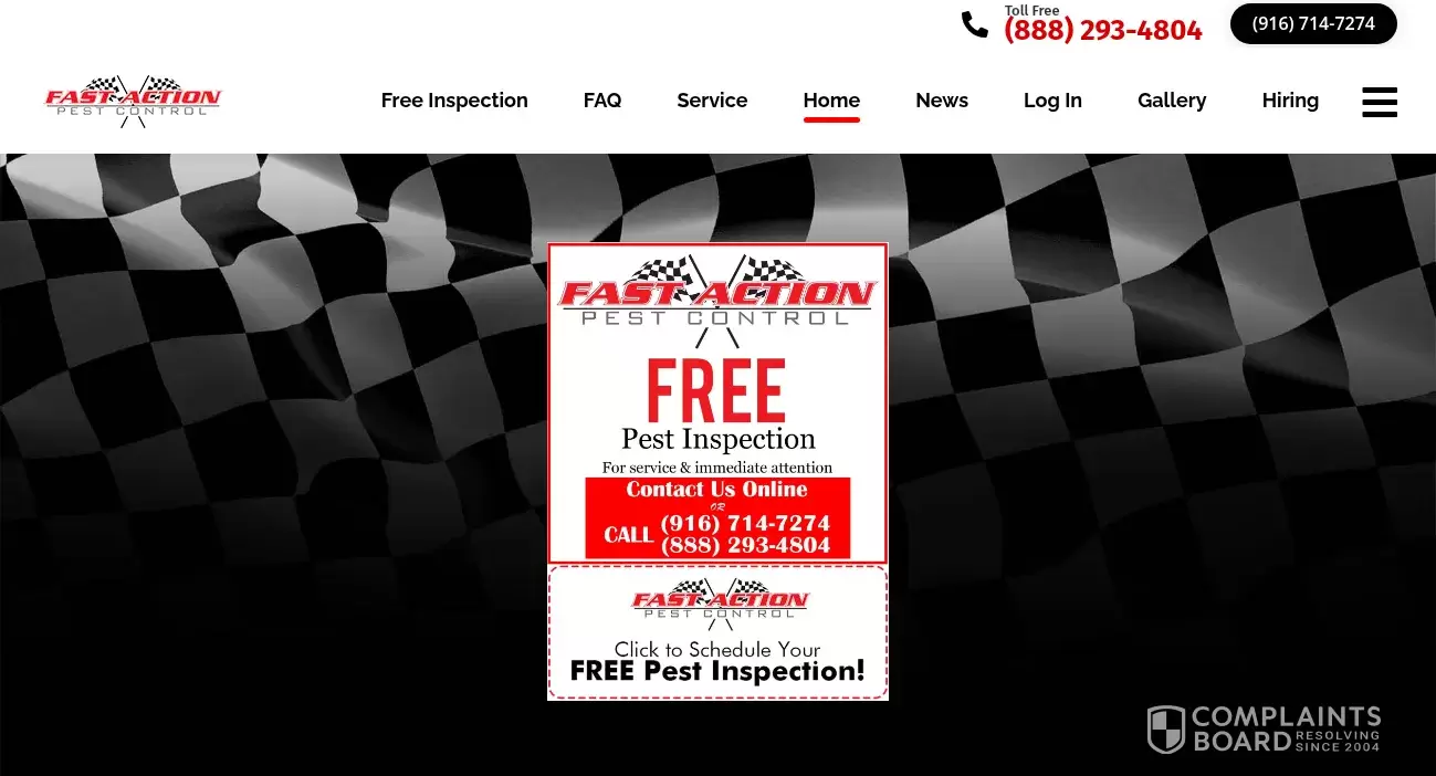 Fast Action Pest Control Homeowners And Business Owners Reviews 2024