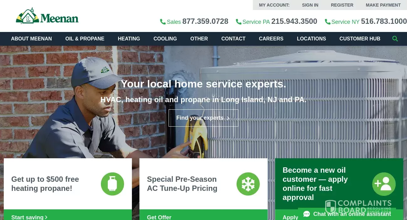 Meenan Oil Company Reviews 2024 All You Need to Know ComplaintsBoard