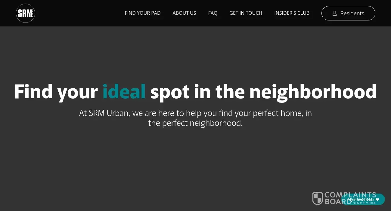 SRM Urban Review Renter safety and comfort