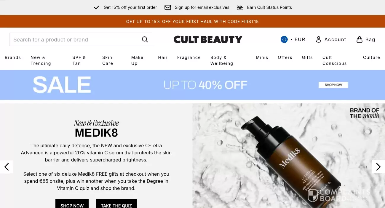 Cult Beauty Customer Service Phone, Email, Address, Contacts