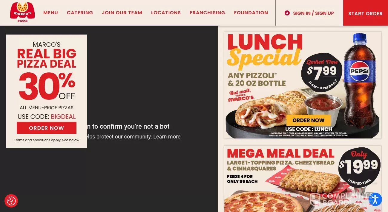 Marco's Pizza Lovers Reviews 2024 All You Need to Know ComplaintsBoard