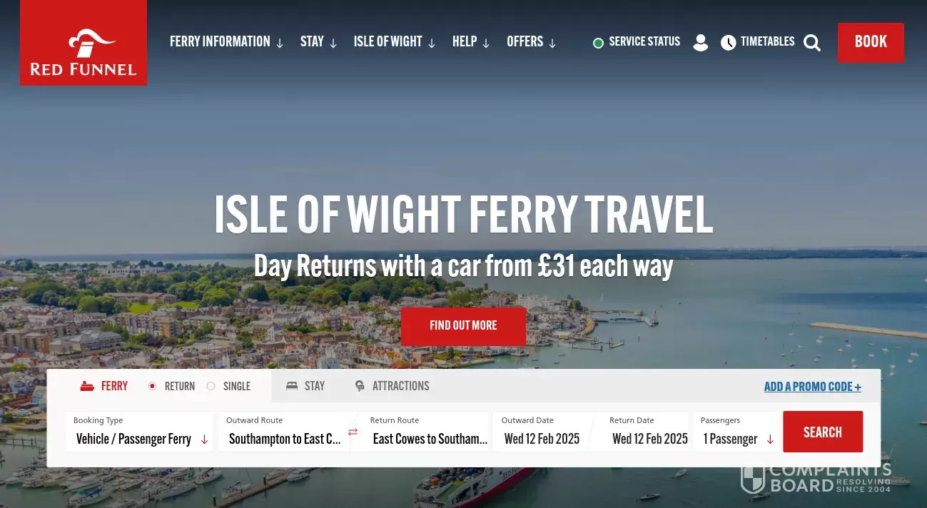 Red Funnel Ferries Travelers Reviews 2024 All You Need to Know ComplaintsBoard