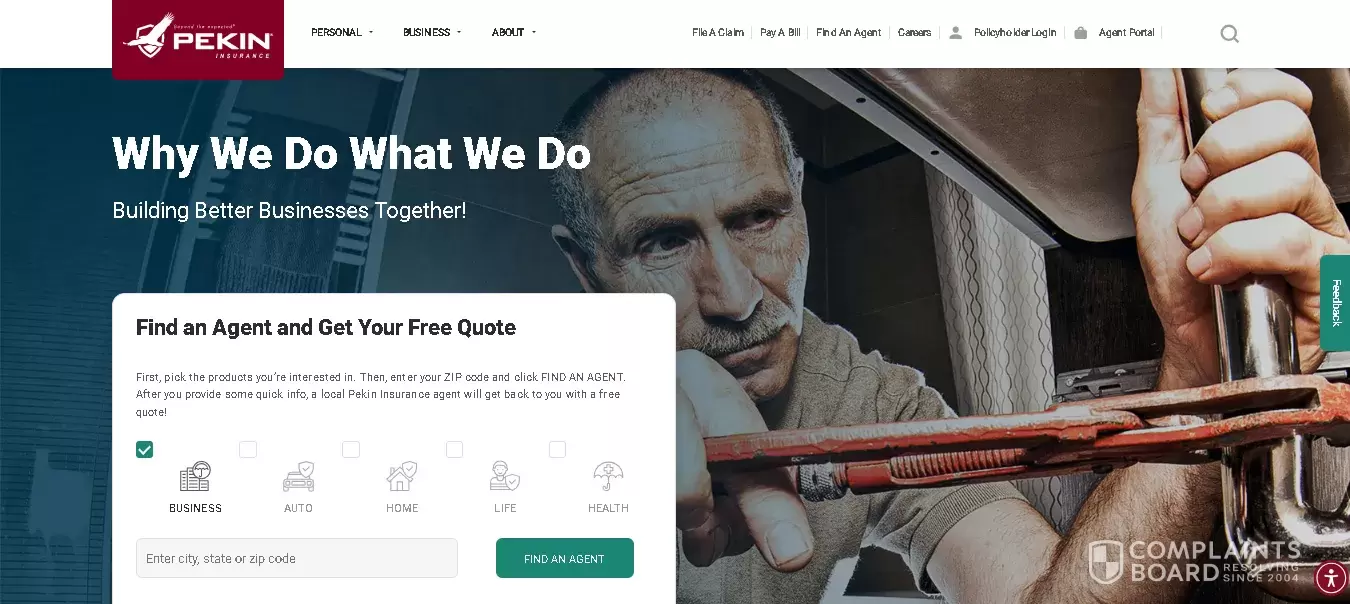 Pekin Insurance Customer Service Phone, Email, Address, Contacts