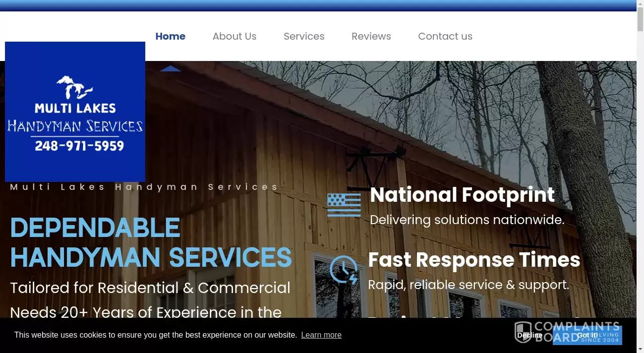 Multi Lakes Handyman Services Reviews 2024 All You Need to Know