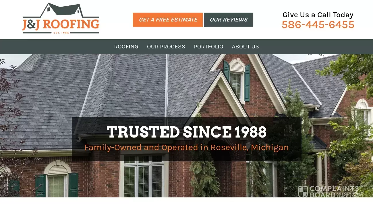 J & J Roofing & Gutters Customer Service Phone, Email, Address