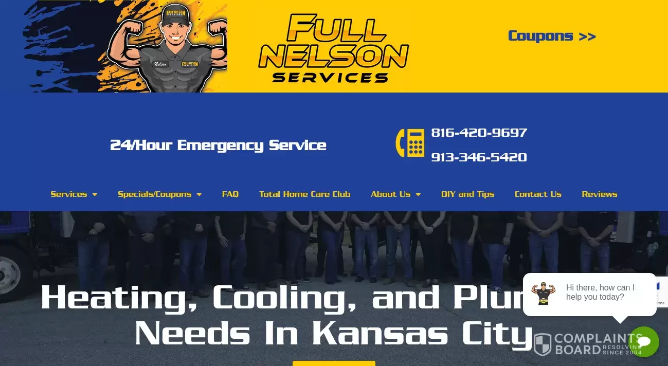 Legit Customer Reviews of Full Nelson Plumbing ComplaintsBoard