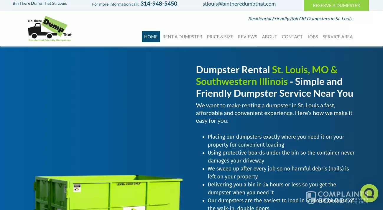 Bin There Dump That Dumpster Rental Legit Customer Reviews