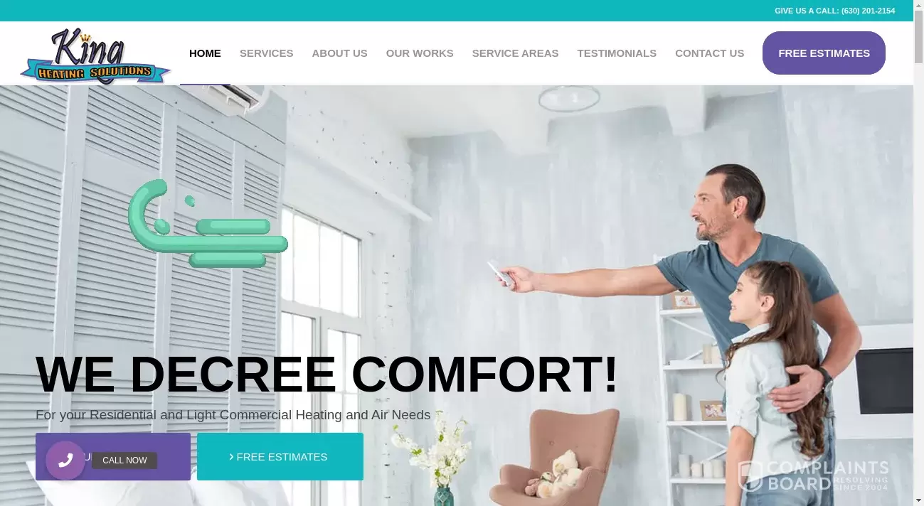 King Heating Solutions Reviews 2024 All You Need to Know