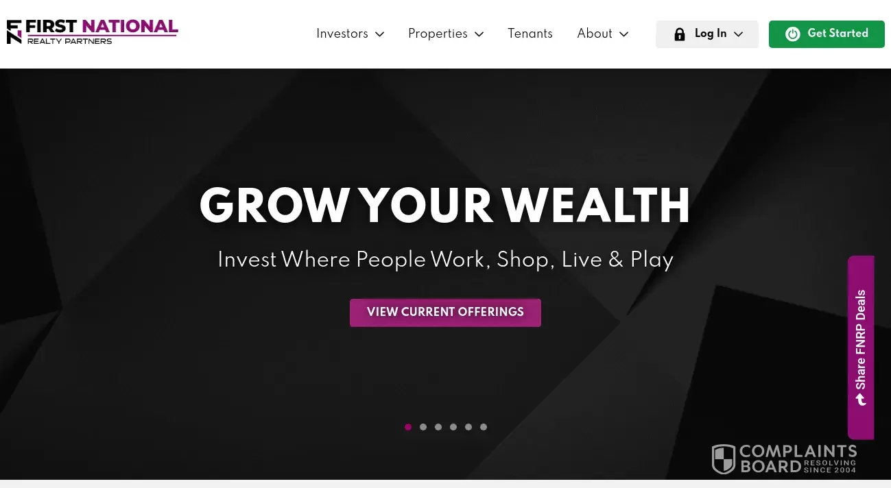 First National Realty Partners Complaints, Customer Claims, Free