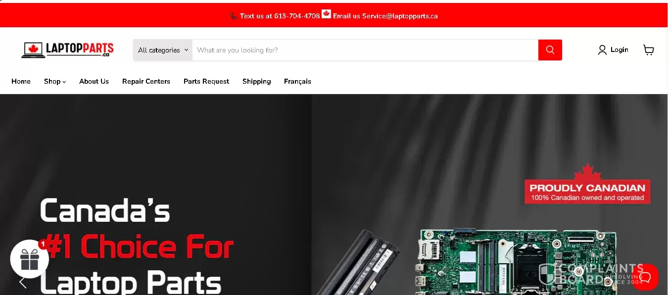 Laptop Parts Canada Customer Service Phone, Email, Address, Contacts ComplaintsBoard