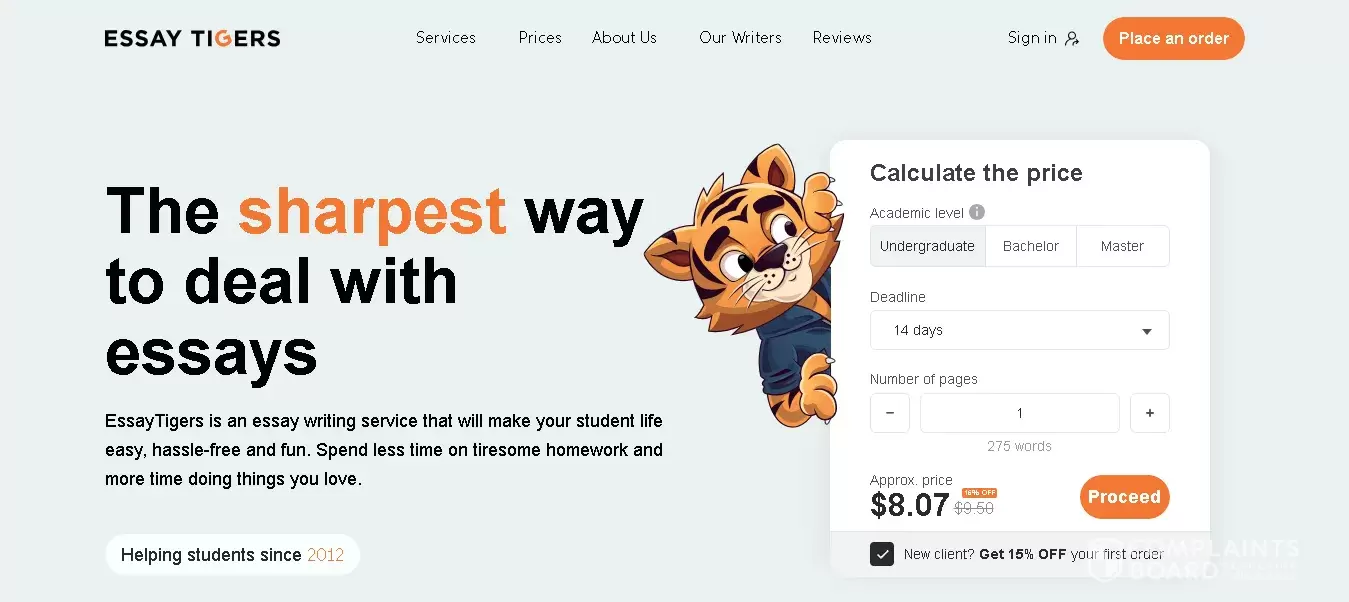 Essay Tigers Customer Service Phone, Email, Address, Contacts