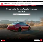 Corwin Toyota Colorado Springs Customer Service Phone, Email, Contacts