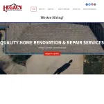 Legacy Exteriors & Roofing Customer Service Phone, Email, Contacts
