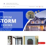 Design Custom Storm Doors